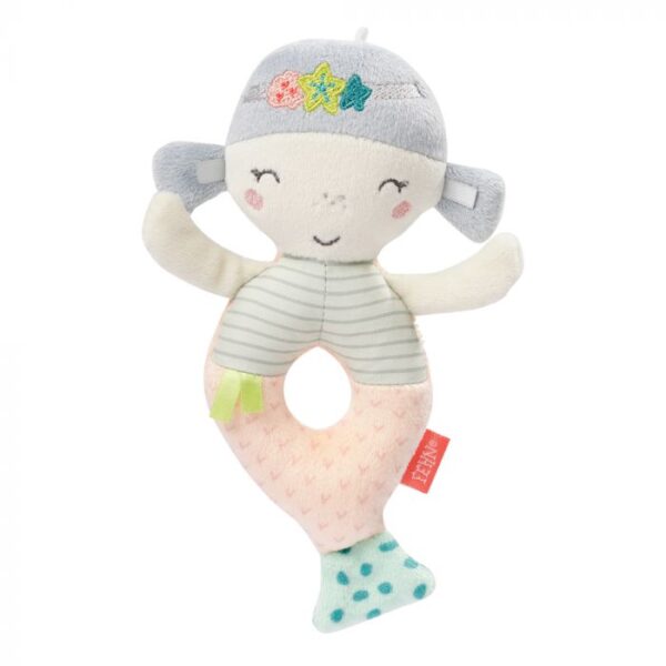 Soft Ring Rattle Mermaid