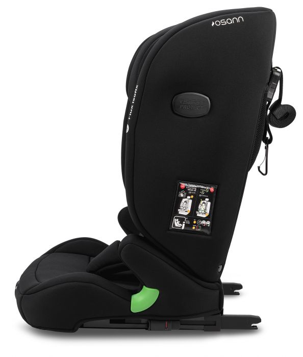 Osann Flux i-Size Isofix R129 Car Seat - Grey Melange: Advanced Safety and Comfort Features for Children - Image 16