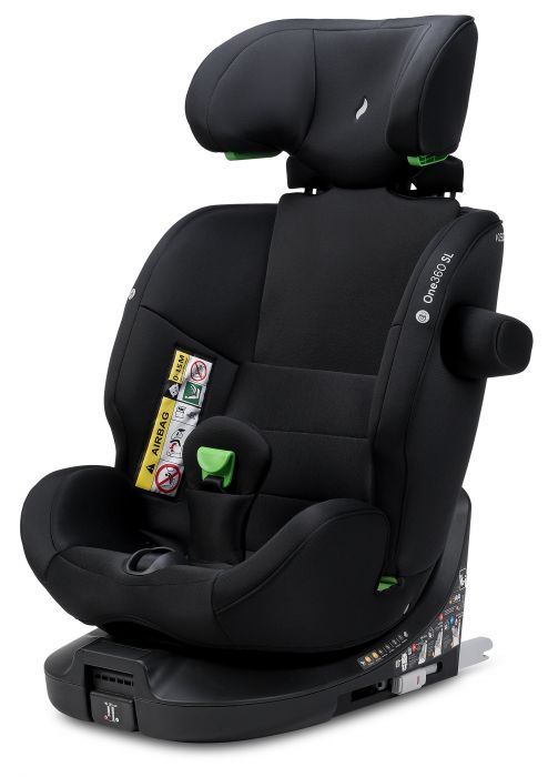 Osann One 360 SL R129 i-Size Car Seat - Black - Image 11