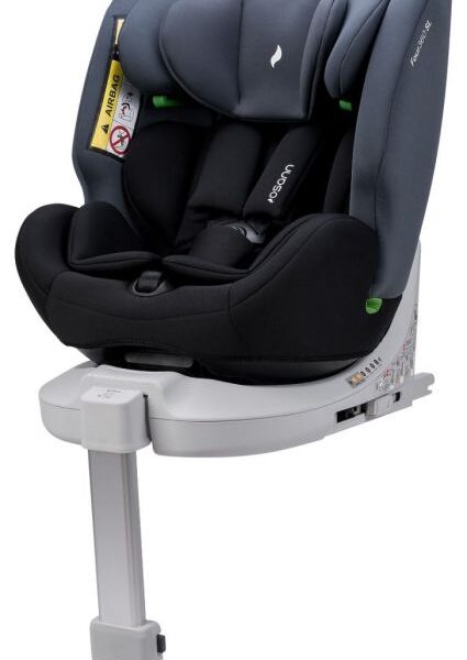 Osann Four 360 i-Size Rotating Car Seat With ISOFIX, Group 0+/1/2/3 Rear & Forward Facing (Birth To 11 Years) - Nero