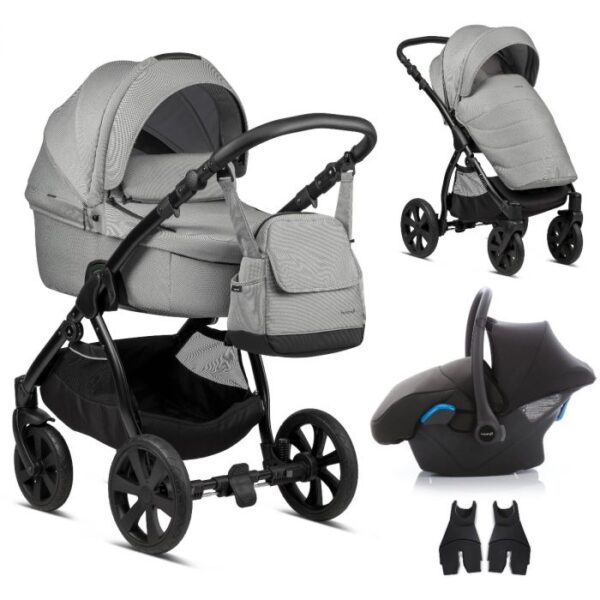 Noordi FJORDI 3 IN 1 Travel System   - Grey