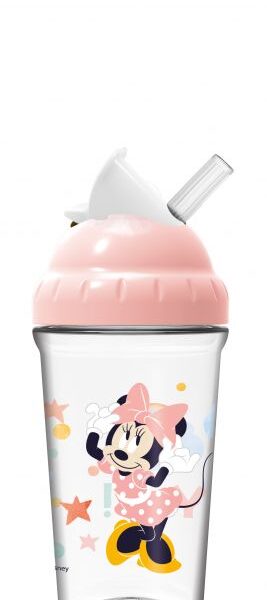 Leak Proof Straw Cup 295ml - Minnie Mouse