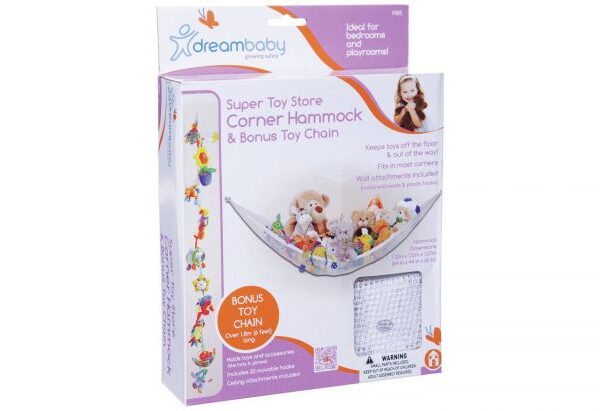 Dreambaby Corner Toy Hammock & Bonus Toy Chain