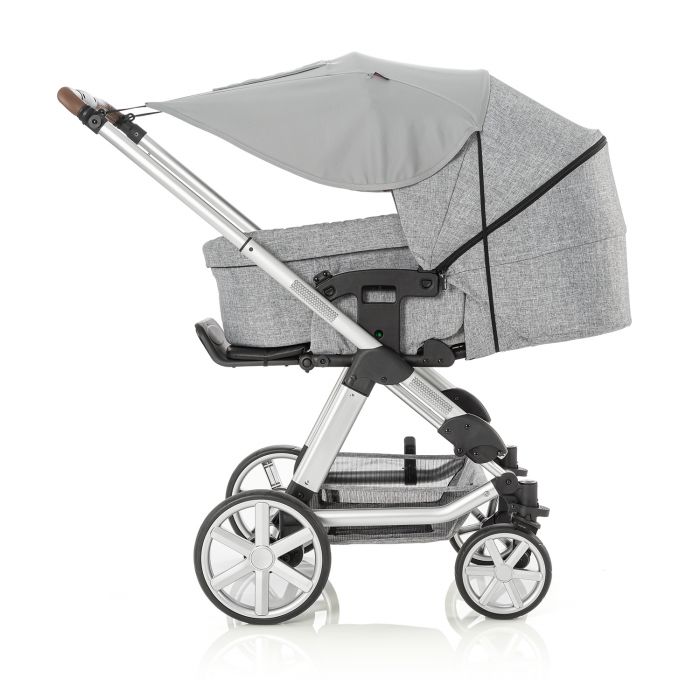 ShineSafe Premium Universal UVF50 Protection Pram Sunshade & Windbreaker  - Grey