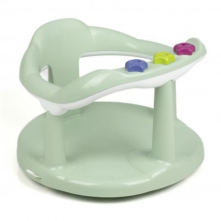 Thermobaby Aquababy Baby Bath Seat Ring with Toys - Green