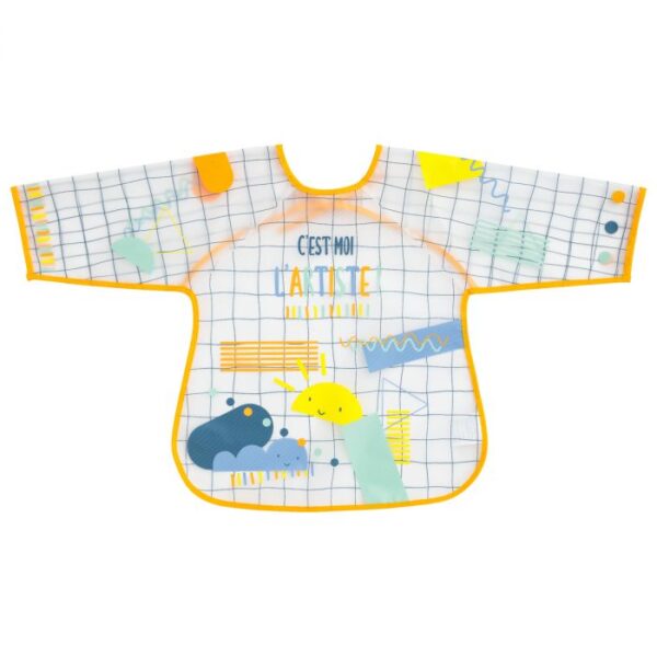 Apron bib with sleeves size 37cm x 42cm - Art