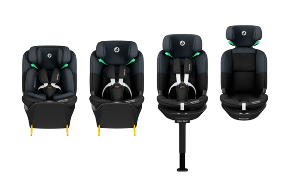 Maxi-Cosi Emerald 360 S i-Size Car Seat - Tonal Black