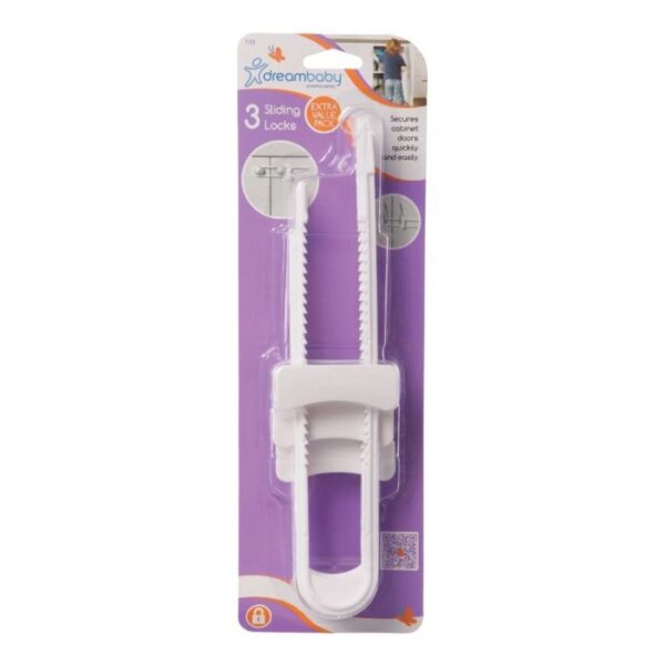 Dreambaby Sliding Locks - 3 pack