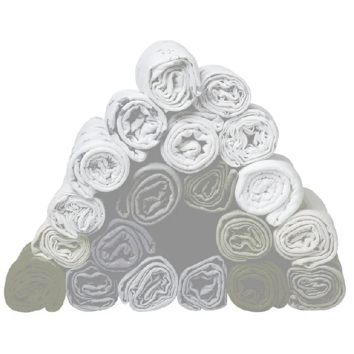 Babycalin 2-Pack Cotbed Fitted Sheets – 140x70 cm – 100% Cotton – White & Blue - Image 3